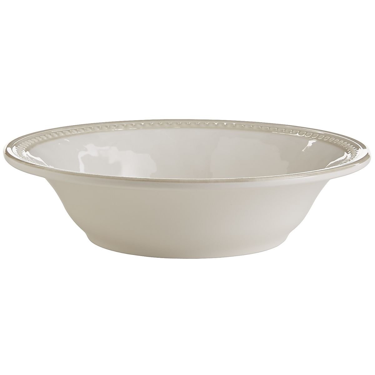 BOWL BEADED WHITE PIER 1 Me entiende!