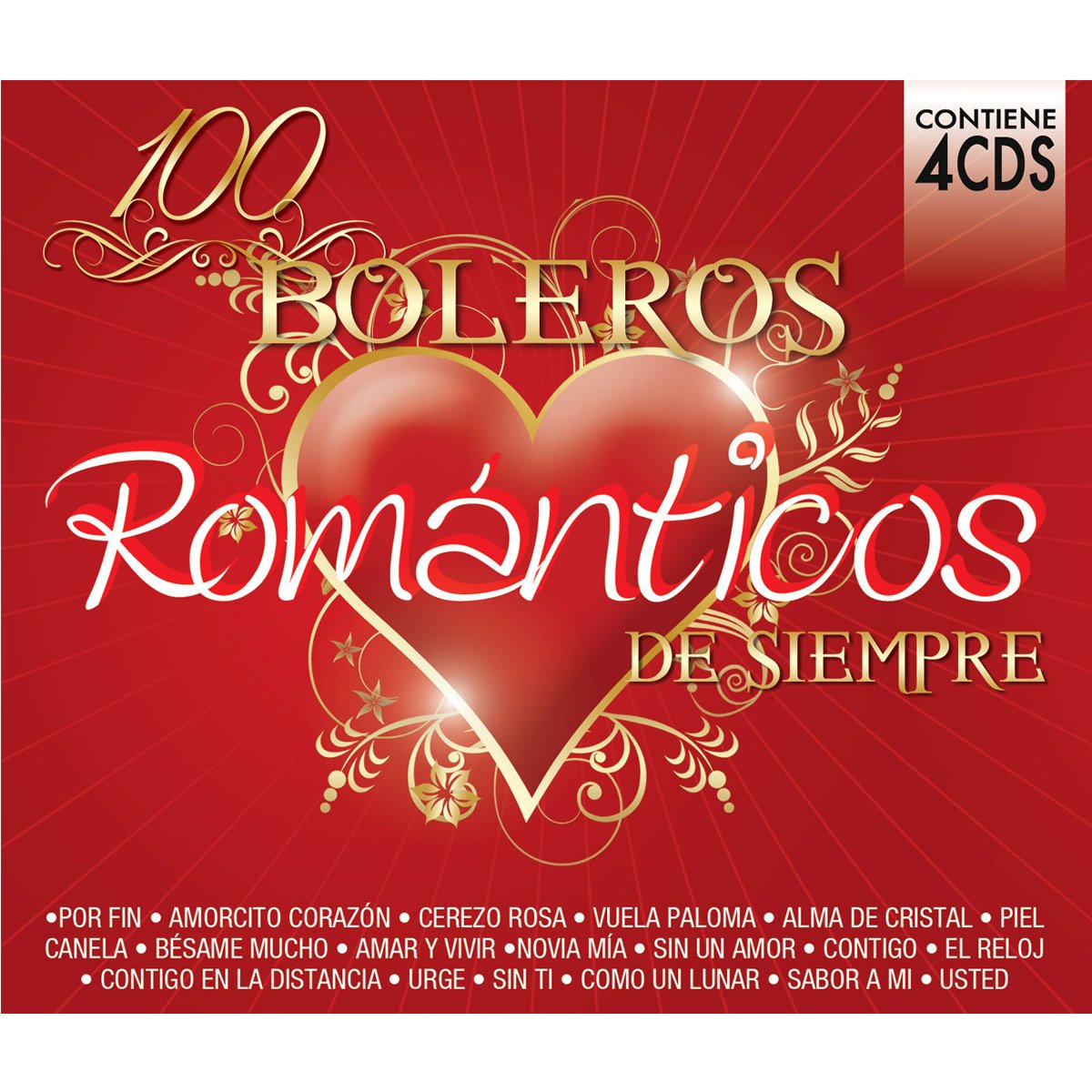 CD4 Varios Boleros Románticos De Siempre Me entiende!