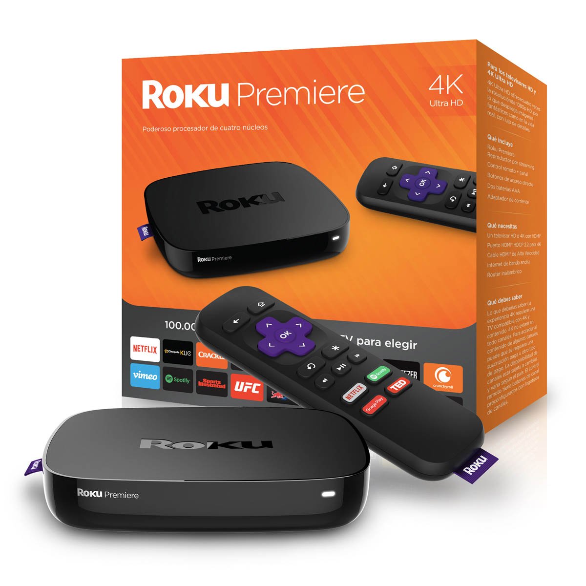 roku premiere plus 4k