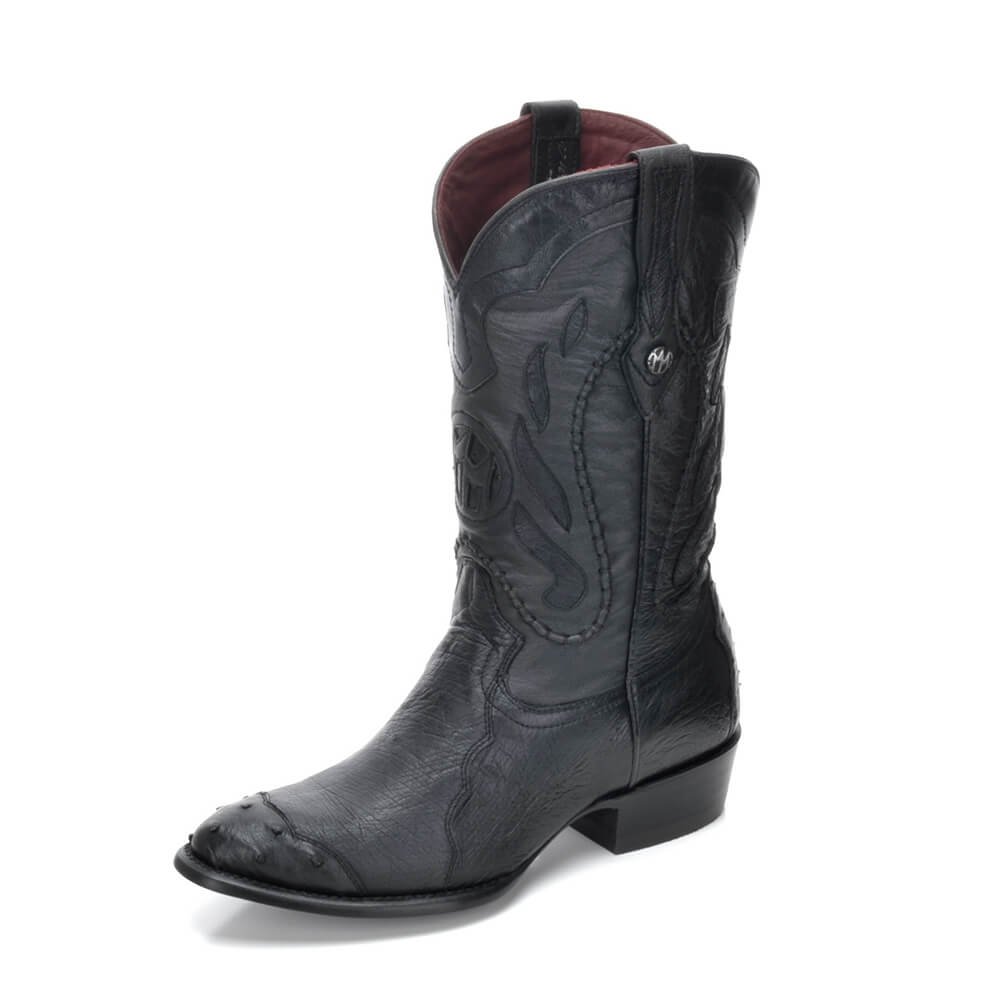 Bota panza de Avestruz Montana MN203A3 N | SEARS.COM.MX - Me entiende!