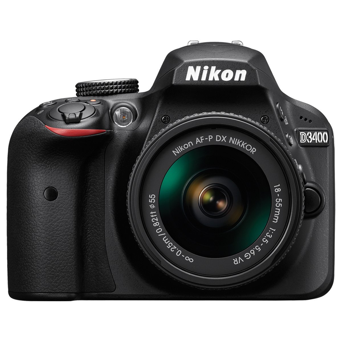 CÁMARA REFLÉX NIKON 18-55mm VR AF-P DX D3400 B | SEARS.COM.MX - Me ...