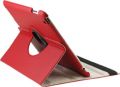 Gearonic 360&deg; Rotating Magnetic Leather Case Smart Cover with Swivel Stand for iPad 2, Red (344RPUIB)