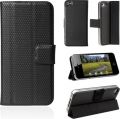 CommonByte For iPhone 4 4S 4G Black Color Guoer Smart Case Cover Magnetic Adsorption Folio