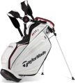 TaylorMade TMX Stand Bag, White/Silver/Black
