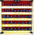Neiko Tools USA 50 piece Tungsten Router Bit Set, 1/4" Shank