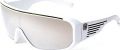 Zoo York Oversized Shield Sunglasses WHITE