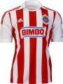 Chivas Soccer Home Jersey, XXX-Large, Red/White/Marine