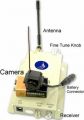 Smallest Hidden Spy cam Color Wireless Camera /w Audio * Completed System*
