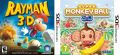 2X1: Super Monkey Ball + Rayman (3DS)