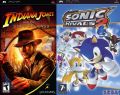 2x1: Indiana Jones + Sonic Rivals 2 (PSP)