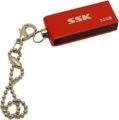 USB Flash Drive SSK Modelo SFD042 de 4GB roja