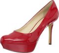 Nine West Women's Mendoza Platform Pump,Red Patent,7 M US