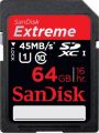 SanDisk Extreme 64 GB SDXC Class 10 UHS-1 Flash Memory Card 45MB/s SDSDX-064G-X46