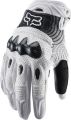 Fox Racing Bomber Men's Off-Road Motorcycle Gloves - White/Black / Small