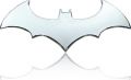 Batman 3d Chrome ABS Car Emblem