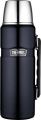 Thermos Stainless King 40-Ounce Beverage Bottle, Midnight Blue