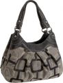 Nine West Vegas Signs Four Poster Shopper,Black Natural/Black Yellow,one size
