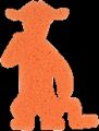 Esponja Pooh varios colores        