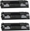 HP CE505A Premium Compatible High Value Black Toner Cartridge 3 PACK