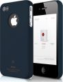 elago S4 Slim Fit Case for AT&T, Sprint, Verizon iPhone 4/4S + Logo Protection Film included (Soft Feeling Jean Indigo)