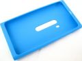 Original Blue Rubber Rubberized Silicone Soft Back Case Cover Door for Nokia N9 ~ Mobile Phone Repair Part Replacement