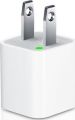 White USB Cable Power Adapter (Wall Charger Adaptor with fixed blades) for Apple iPod, iPhone, iPhone 3G, iPhone 4,Touch, Shuffle, Nano, Classic