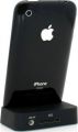 Black Charging Dock Cradle for Apple iPhone 4 with audio output