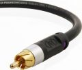 Mediabridge Ultra Series - Dual Shielded Subwoofer Cable - RCA to RCA Gold Plated Pro Grade Connectors (15 Feet)