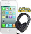 iPhone4S 64GB Blanco   Aud&iacute;fonos Vibe Gratis con valor de $999