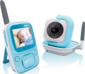 Infant Optics 2.4ghz Digital Video Baby Monitor. 2.4" display rechargeable portable monitor. IR night vision. FHSS 100% privacy encryption. Voice activated power saving mode.