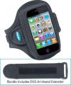 Sport Armband for iPhone 4S Bundled with EX3 Armband Extender (fits iPhone 4, iPhone 4S, iPhone 3G / 3GS)