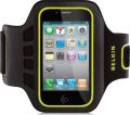 Belkin EaseFit Convertible Armband for Apple iPhone 4S (Black/Limelight)