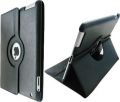 Ctech 360 Degrees Rotating Stand (black) Leather Case for iPad 2 2nd generation