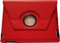 QQ-Tech All In One: New iPad 3 3rd / iPad 2 360 Degrees Rotating Rotate Magnetic PU Leather Case Smart Cover Stand Best Value Ever (Red)