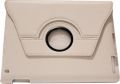 QQ-Tech All In One iPad 3 3rd / iPad 2 360 Degrees Rotating Rotate Magnetic PU Leather Case Smart Cover Stand (White)