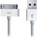 OEM Apple iPhone / iPad / iPhone (All versions) USB Charger Data Cable - White