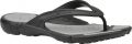 Crocs Men's Prepair II Thong Sandal,Black/Silver,9 M US/11 W US