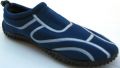 Aquatik Men & Women Aqua Water Shoes - Beach Shoes with Drawstring closure (AD2277M, Men 10, Navy)