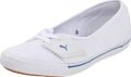 Puma Women's EL Ace Fashion Sneaker,White/Palace Blue,8.5 B US