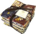 Anna Griffin Honoka Fat Quarters Bundle, 18-Inch by 22-Inch Decorative Cotton Fabric, 18-Piece