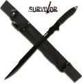 Full Tang Ninja Sword Ti-treated Black