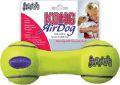 KONG Air Dog Squeaker Dumbbell Dog Toy, Large, Yellow