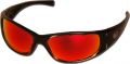 Black Rhino 10035 Steelies Safety Glasses, GT Red