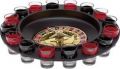 Shot Glass Roulette - Drinking Game Set (Comes With 2 Balls and 16 Shot Glasses)