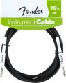 Fender 1A-SX2S-JTXK 10-Feet Performance Series Guitar Cable - Stereo-Stereo - Black
