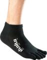 injinji Performance Original Weight Micro Toesocks, Black, Large
