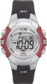 Timex Unisex T5G841 1440 Sports Digital Black/Silver-Tone/Red Resin Strap Watch