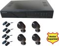 Kit de Videovigilancia con 4 C&aacute;maras Exteriores + DVR + Cables