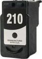 Remanufactured CANON PG210 PG-210 Printer Ink Cartridge for Canon Printers PIXMA iP2702 MP240 MP250 MP270 MP280 MP480 MP490 MP495 MX320 MX330 MX340 Wireless MX350 Wireless-Black