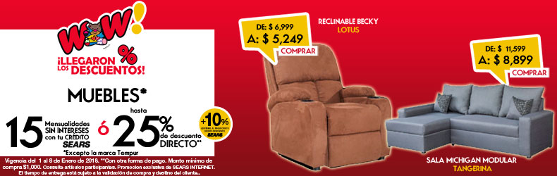 Muebles | SEARS.COM.MX - Me entiende!